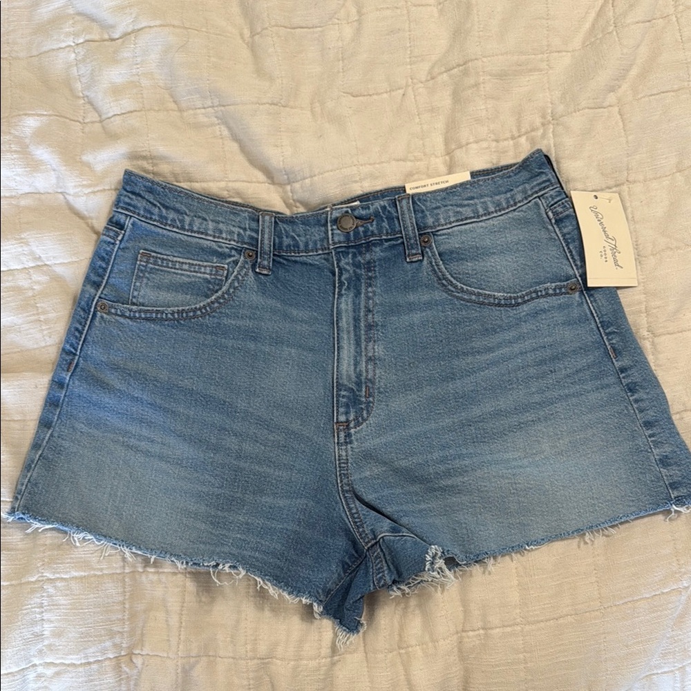 Women's Blue Denim Shorts